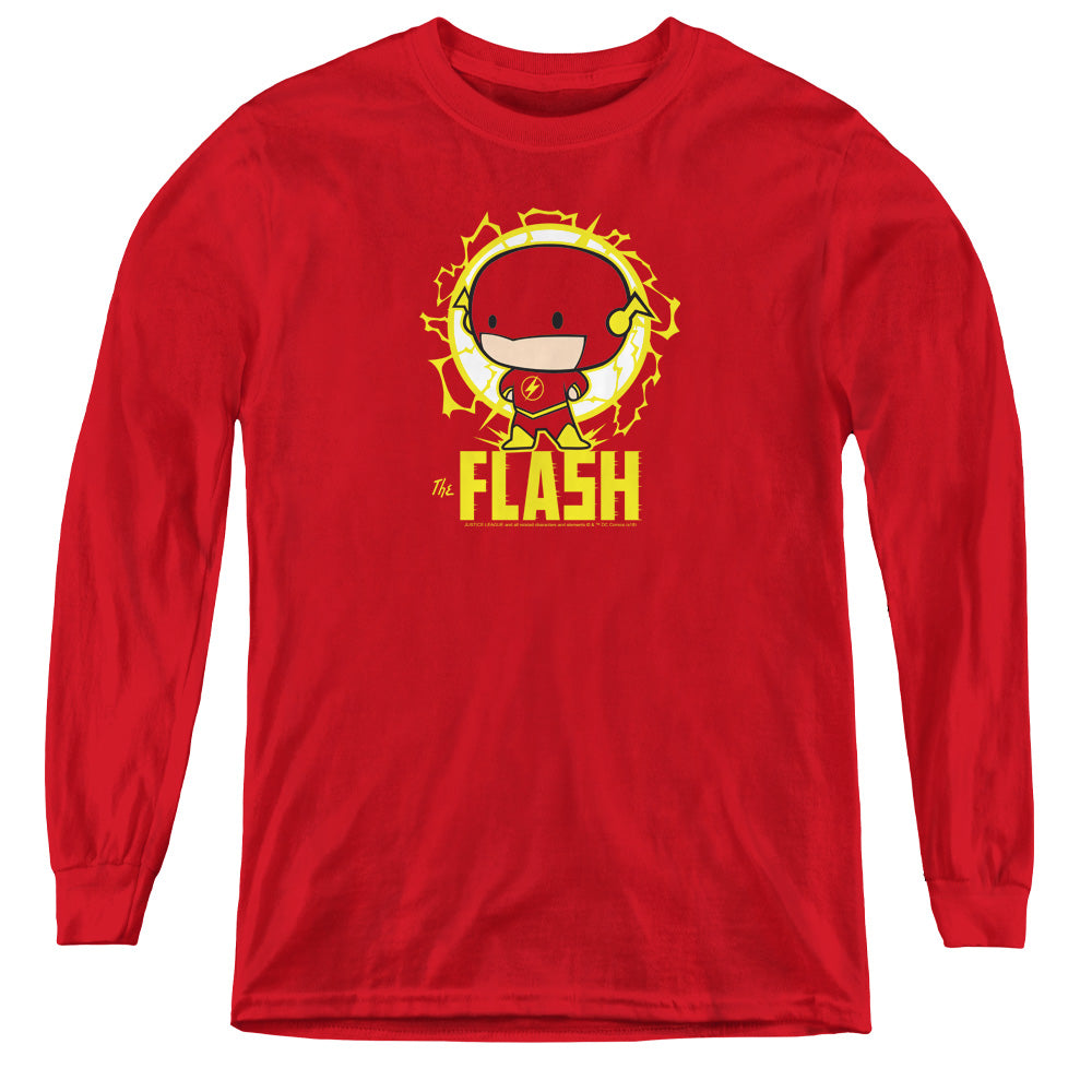 The Flash Flash Chibi Youth Long Sleeve T-Shirt
