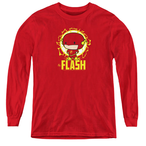 The Flash Flash Chibi Youth Long Sleeve T-Shirt