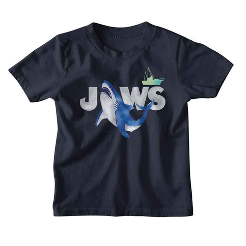 Jaws Watercolor Youth/Toddler T-Shirt