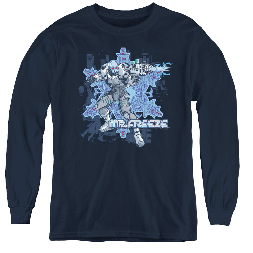 Batman Mr Freeze Youth Long Sleeve T-Shirt