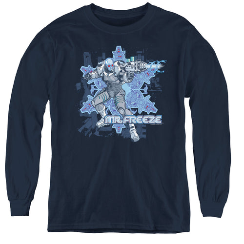 Batman Mr Freeze Youth Long Sleeve T-Shirt
