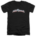Mighty Morphin Power Rangers New Logo V-Neck T-Shirt