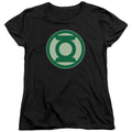 Green Lantern Green Symbol Womens T-Shirt