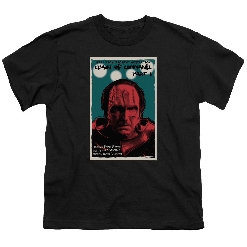 Star Trek Chain of Command Part I Black Youth/Toddler T-Shirt