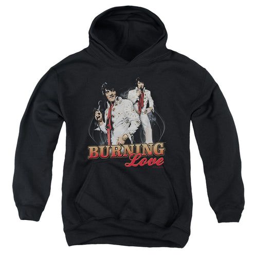Elvis Presley Burning Love Youth Hoodie