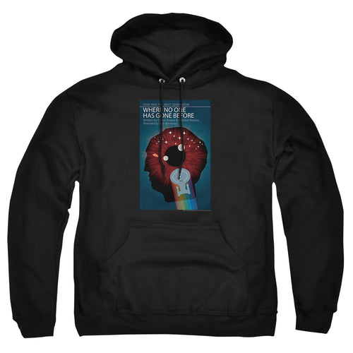 Star Trek Where No One Has Gone Before Black Pullover Hoodie