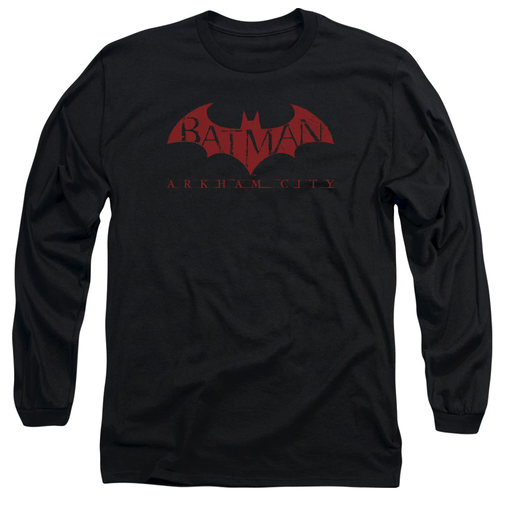 Batman Red Bat Long Sleeve T-Shirt