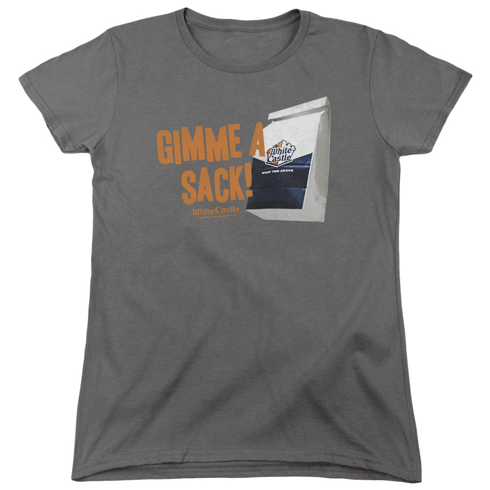 White Castle Gimme a Sack Womens T-Shirt