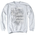 The Princess Bride Hello Again White Crewneck Sweatshirt