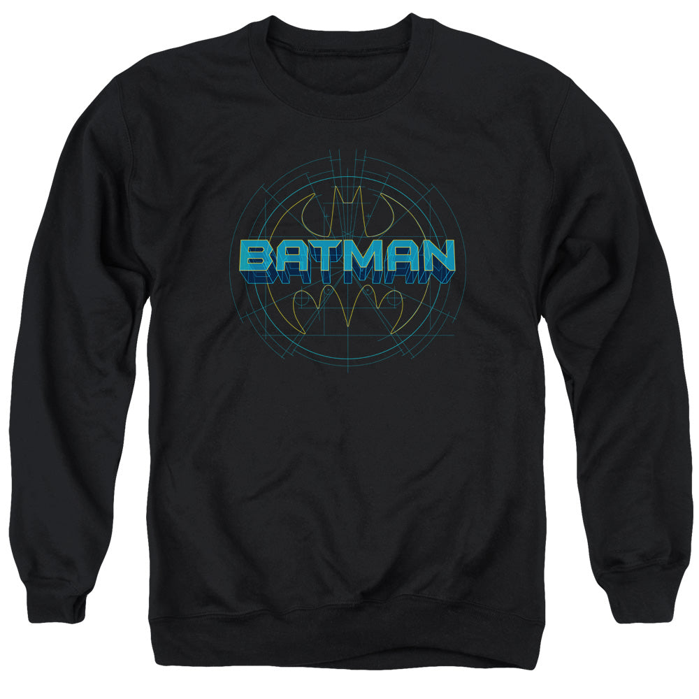 Batman Bat Tech Logo Crewneck Sweatshirt