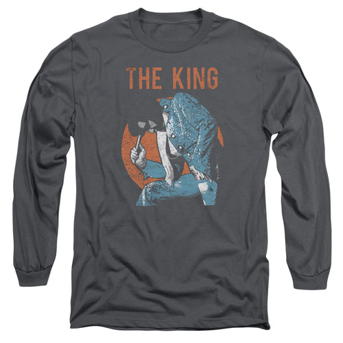 Elvis Presley Mic In Hand Long Sleeve T-Shirt
