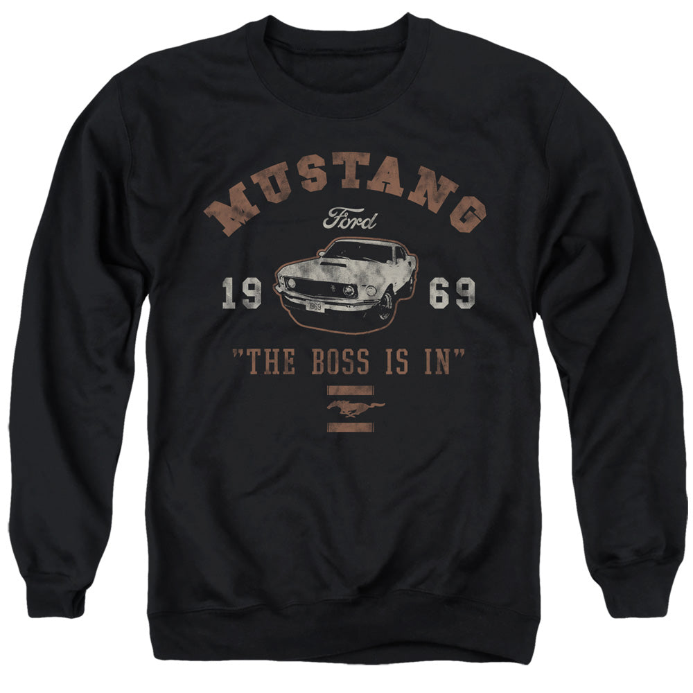 Ford Mustang The Boss Is In Crewneck Sweatshirt