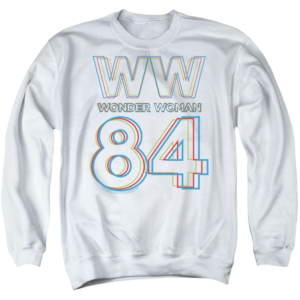Wonder Woman 1984 3D Hype Logo Crewneck Sweatshirt