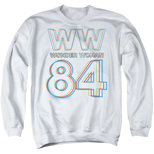 Wonder Woman 1984 3D Hype Logo Crewneck Sweatshirt