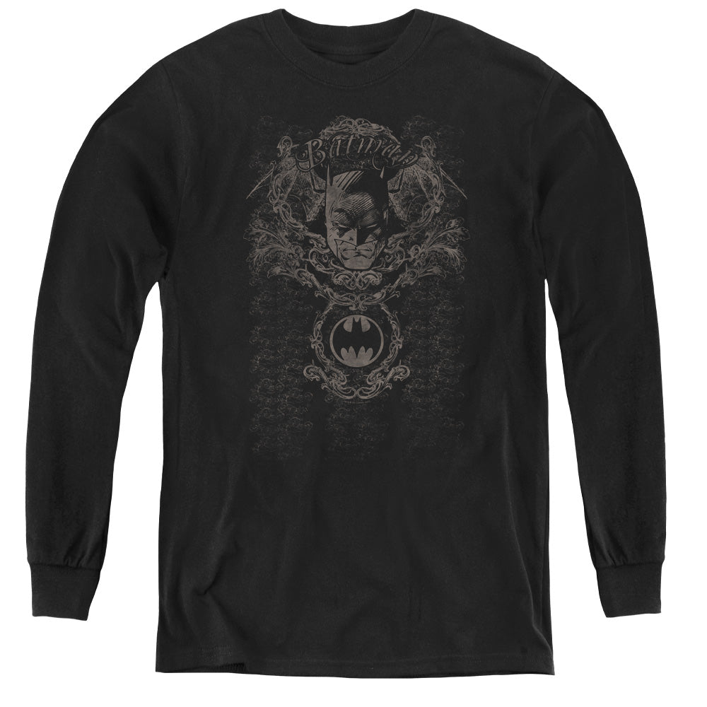 Batman Dark Knight Heraldry Youth Long Sleeve T-Shirt