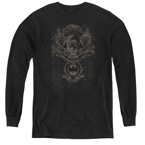 Batman Dark Knight Heraldry Youth Long Sleeve T-Shirt