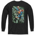Superman Indestructible Youth Long Sleeve T-Shirt