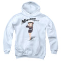 Betty Boop Marine Boop Youth Hoodie