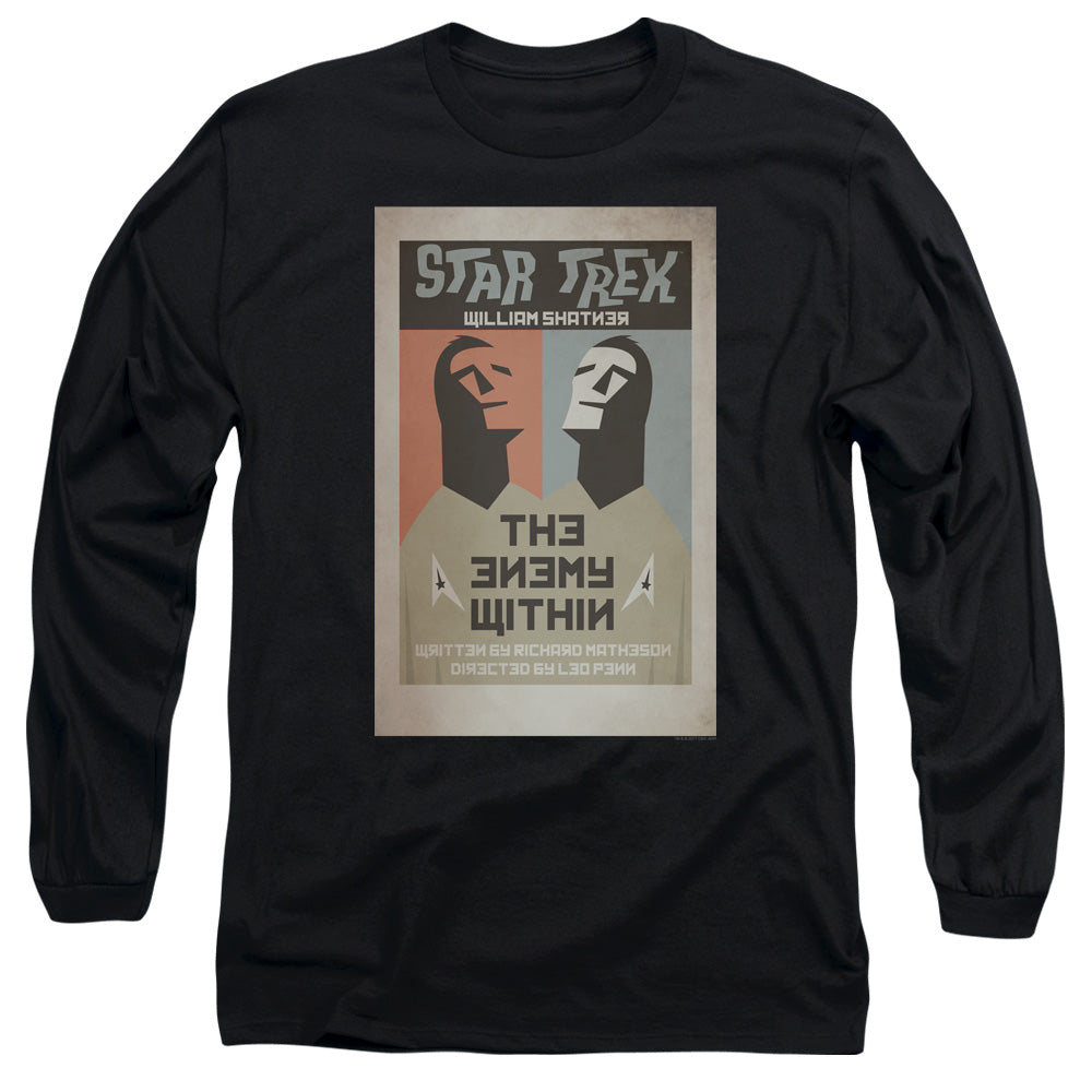 Star Trek The Enemy Within Black Long Sleeve T-Shirt
