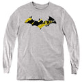 Batman Batman Torn Gotham Logo Youth Long Sleeve T-Shirt