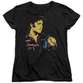 Elvis Presley Neon Elvis Womens T-Shirt