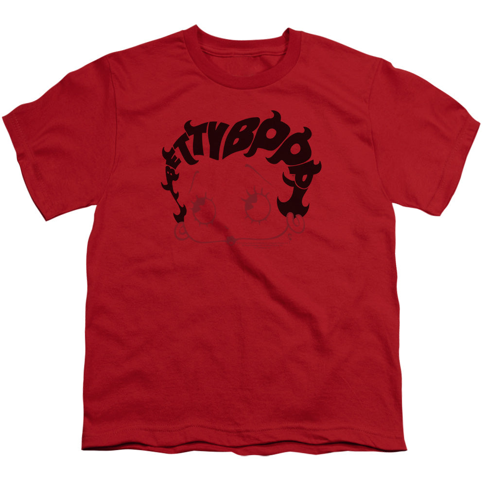 Betty Boop Word Hair Youth/Toddler T-Shirt