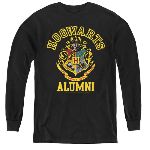 Harry Potter Hogwarts Alumni Crest Youth Long Sleeve T-Shirt