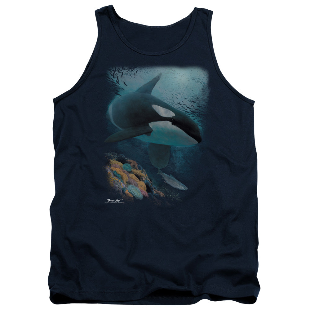 Wild Wings Salmon Hunter Orca Tank Top
