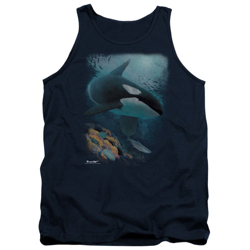 Wild Wings Salmon Hunter Orca Tank Top