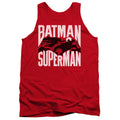 Batman v Superman Silhouette Fight Tank Top