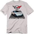 Chevy Silver 01 Vette T-Shirt