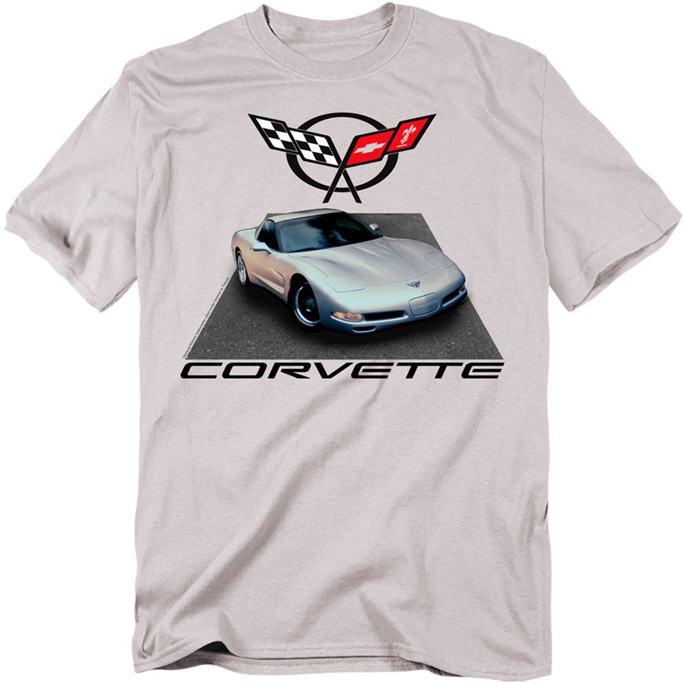 Chevy Silver 01 Vette T-Shirt
