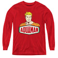 DC Comics Aquaman Sign Youth Long Sleeve T-Shirt