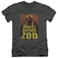 Superman Zod Poster V-Neck T-Shirt