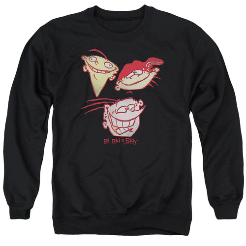 Ed Edd n Eddy Three Heads Crewneck Sweatshirt