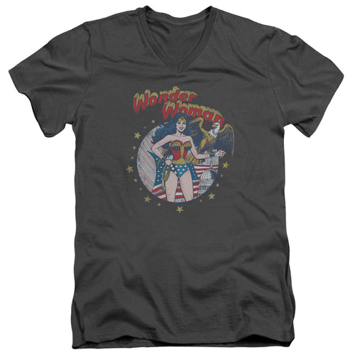 DC Comics At Your Service V-Neck T-Shirt