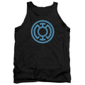 Green Lantern Lt Blue Emblem Tank Top