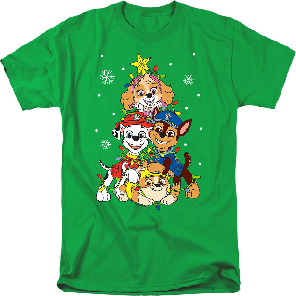Paw Patrol Sky Chase Christmas Tree T-Shirt