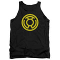 Green Lantern Yellow Emblem Tank Top