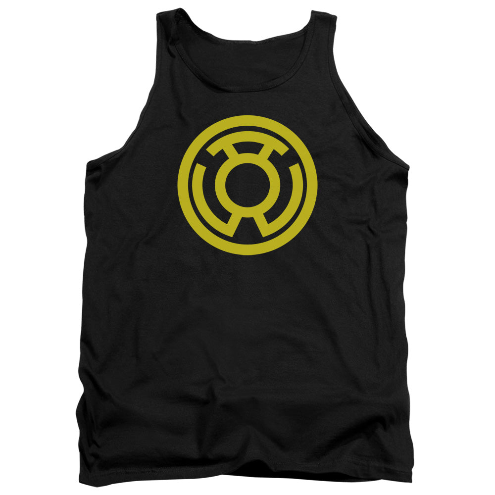 Green Lantern Yellow Emblem Tank Top