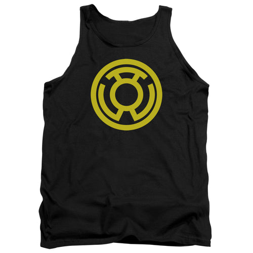 Green Lantern Yellow Emblem Tank Top