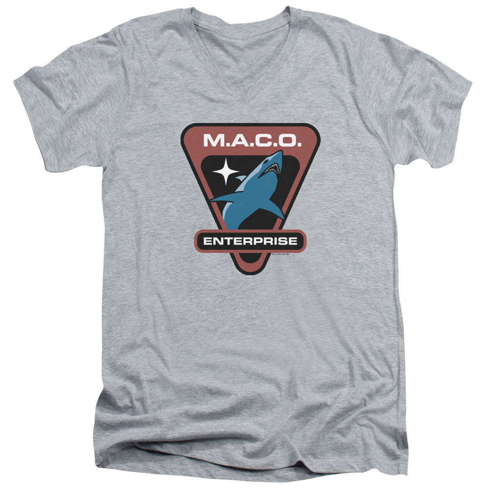 Star Trek Enterprise MACO Patch V-Neck T-Shirt