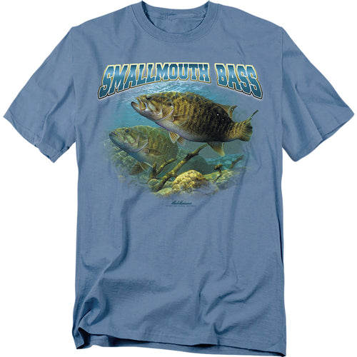 Wild Wings Smallmouth Bass Ganging Up T-Shirt