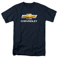 Chevy Bowtie Stacked Navy T-Shirt