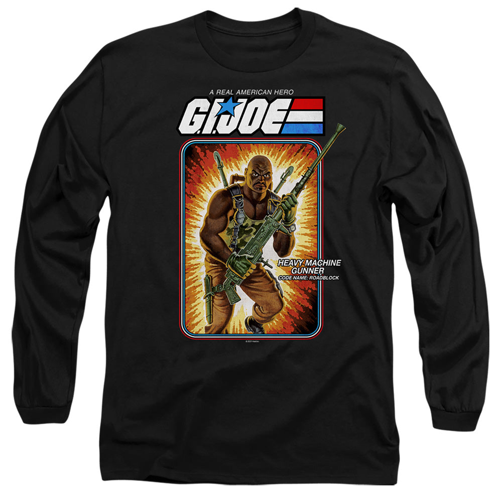 G.I. Joe Roadblock Card Long Sleeve T-Shirt