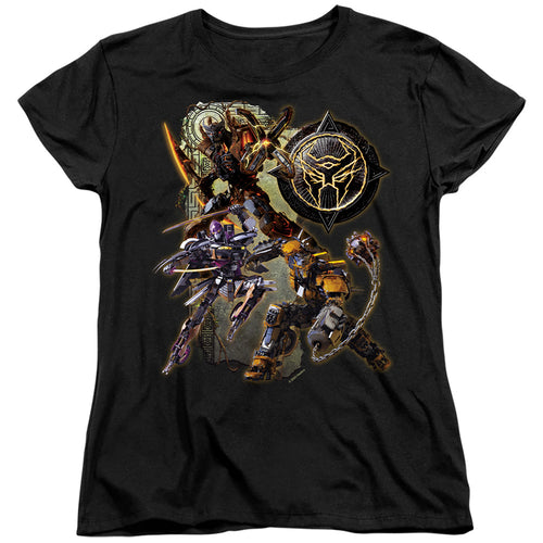 Transformers Terrorcon Group Shot Womens T-Shirt