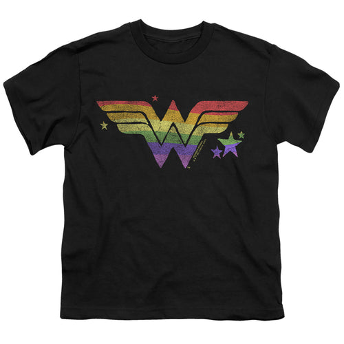 Wonder Woman Rainbow Logo Youth/Toddler T-Shirt