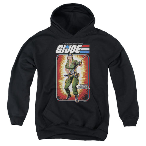 G.I. Joe Lady Jaye Card Youth Hoodie