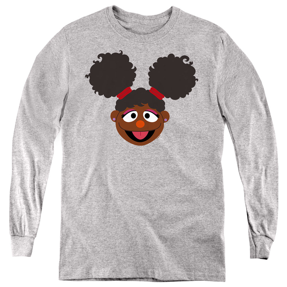 Sesame Street Gabrielle Face Youth Long Sleeve T-Shirt
