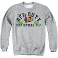 Off Duty Christmas Elf Crewneck Sweatshirt